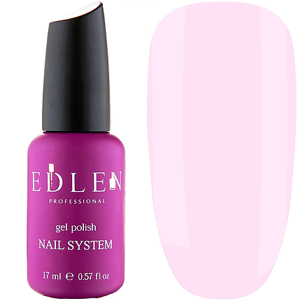 Каучукова база EDLEN Professional Cover Base Nude №3, 17 мл пудрово рожева, фото 1
