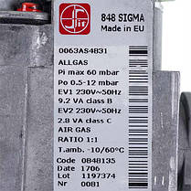 Газовий клапан Sit Sigma 848 condX (0848 160) для газового котла Biasi BI1313103, фото 2