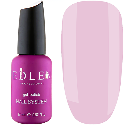 Каучукова база EDLEN Professional Cover Base Nude №7, 17 мл рожево-лілова, фото 1