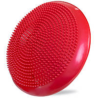 Подушка балансувальна масажна Zelart FI-4272 колір червоний sp