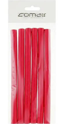 Бігуді "Flex" Comair червоні 254 мм d 12 мм 6 шт, фото 1
