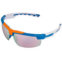 Очки спортивные солнцезащитные Zelart MC5288 цвет синий sp