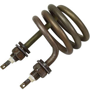 Тен для дистилятора 2,5 кВт (нержавіюча сталь) H=80 мм, M14, фото 1