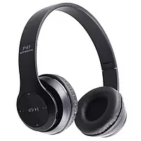 Навушники Beats solo 2 P47 бездротові 4.1+EDR Wireless headphones bluetooth Чорний