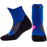 Носки спортивные Zelart ALL STAR JCB3302 цвет синий-черный sp