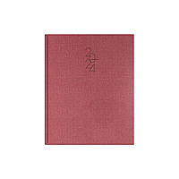 Еженедельник Brunnen датированный 2024 Бюро Tweed A4 21x26 см 76 страниц Красный (73-761 32 204)