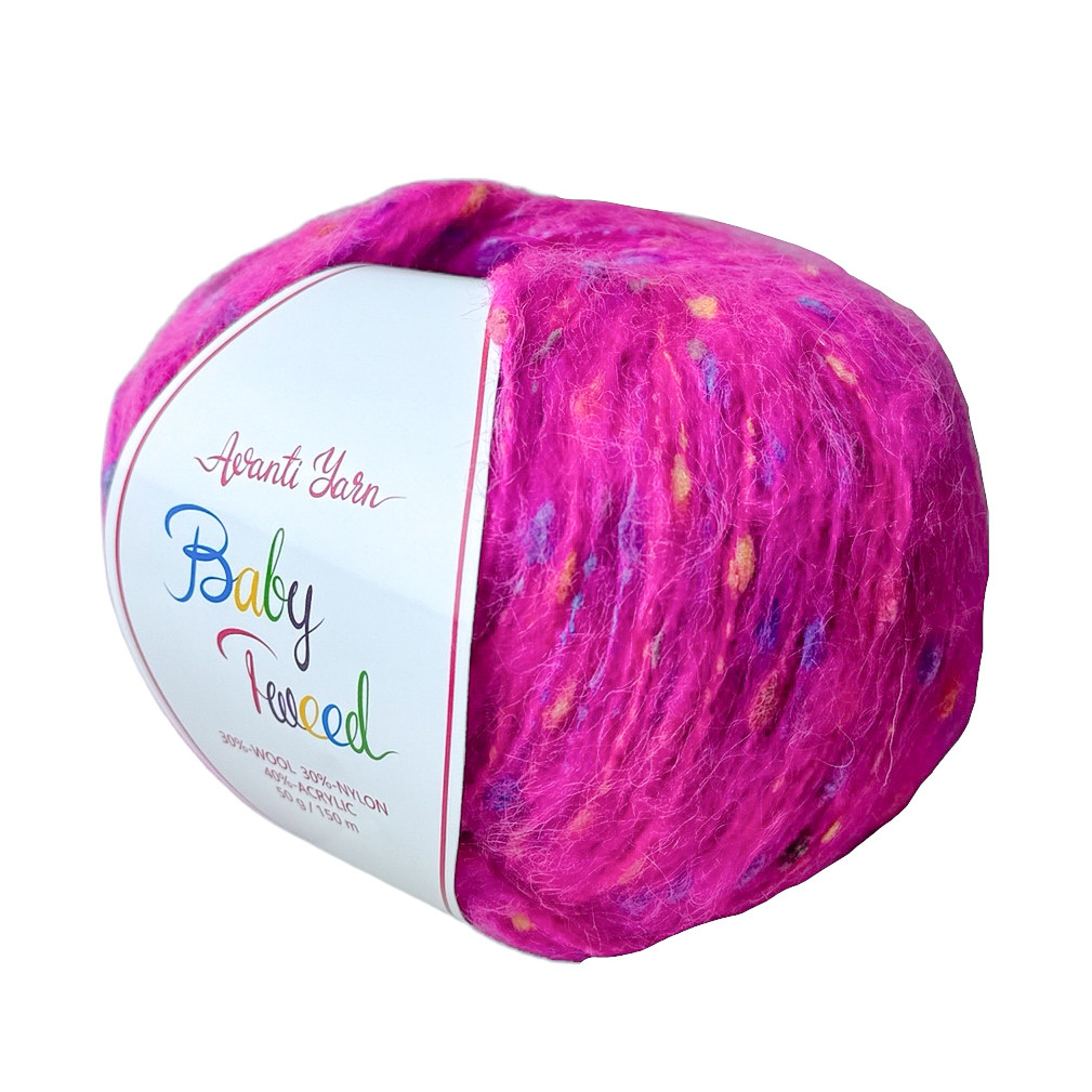 Avanti Yarn BABY TWEED (Аванті Ярн Бейбі Твід) № 23 (Пряжа напіввовняна, нитки для в'язання)