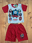 Костюми дитячі футболка + шорти на хлопчиків 7-10 років. Уцінка! Від 5шт по 28грн, фото 3