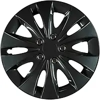 Колпаки на колеса Jestic R13 Storm Black, колпаки на диски (комплект 4 шт.) + Подарок комплект хомутов.