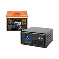 Комплект резервного живлення LogicPower B1500 + літієва (LiFePO4) батарея 1280Wh
