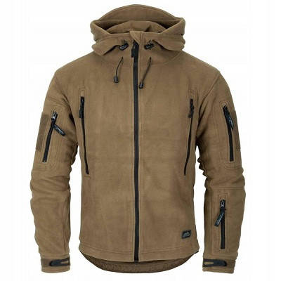 Толстовка флісова Helikon-Tex Patriot Heavy Fleece Jacket Coyote BL-PAT-HF-11-B06 кофта з капюшоном, фото 1