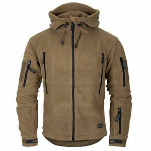 Толстовка флісова Helikon-Tex Patriot Heavy Fleece Jacket Coyote BL-PAT-HF-11-B06 кофта з капюшоном