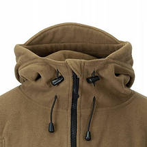 Толстовка флісова Helikon-Tex Patriot Heavy Fleece Jacket Coyote BL-PAT-HF-11-B06 кофта з капюшоном, фото 5