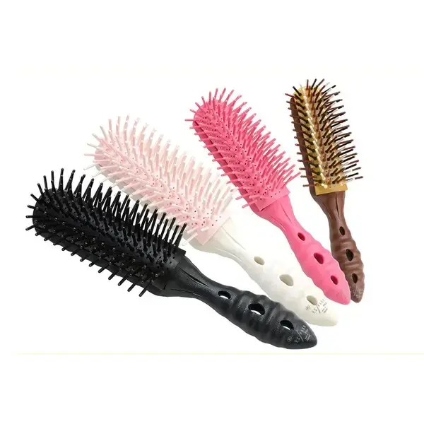 ✓ Щётка-браш Y.S.Park Dragon Air Vent Styler White Mix 9-ти рядка