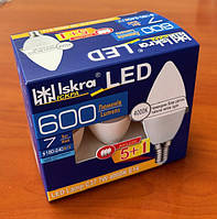 Лампочка светодиодная свеча 7 Вт Акционный комплект 6 шт