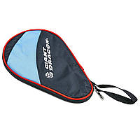 Чехол для ракетки для настольного тенниса GIANT DRAGON MT-6549 цвет черный-голубой sp