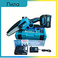 Аккумуляторная мини-пила цепная бытовая MAKITA DUC155HN-023 NEW (авто смазка цепи шина 15 см)