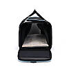 Сумка переноска для котів та собак 76x42x29 см CosmoPet CP-05 (S) Grey-Blue, фото 7