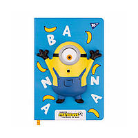 Блокнот Yes сквиш Minions А5 140 х 200 128 листов Линия/клетка (151789)