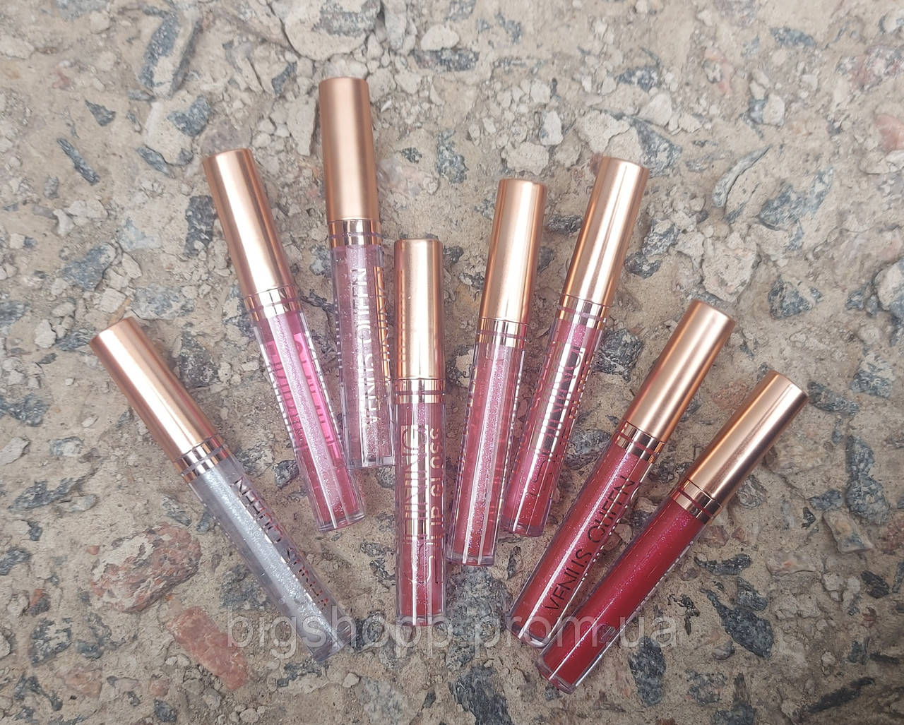 【RAJAS】Venus Smaile Блиск для губ Venus Queen Shining з блискiтками, цена: 25