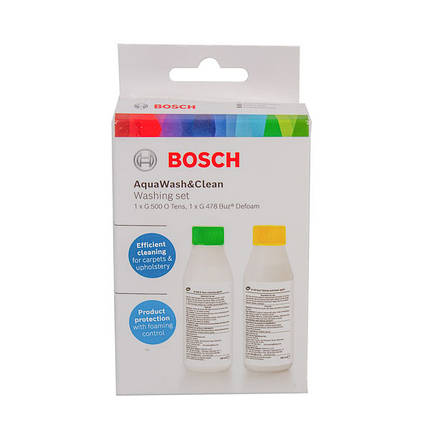 Набір засобів BBZWDSET AquaWash&Clean для миючого пилососа Bosch 00312354, фото 2