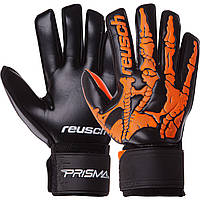 Перчатки вратарские с защитой пальцев REUSCH FB-935 размер 9 цвет черный-оранжевый sp