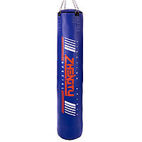 Мешок боксерский Цилиндр с кольцом и цепью ZHENGTU BO-2336-180 цвет синий sp