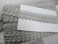 Тесьма декоративная Тасьма декоративна люрекс срібло 3,5 см