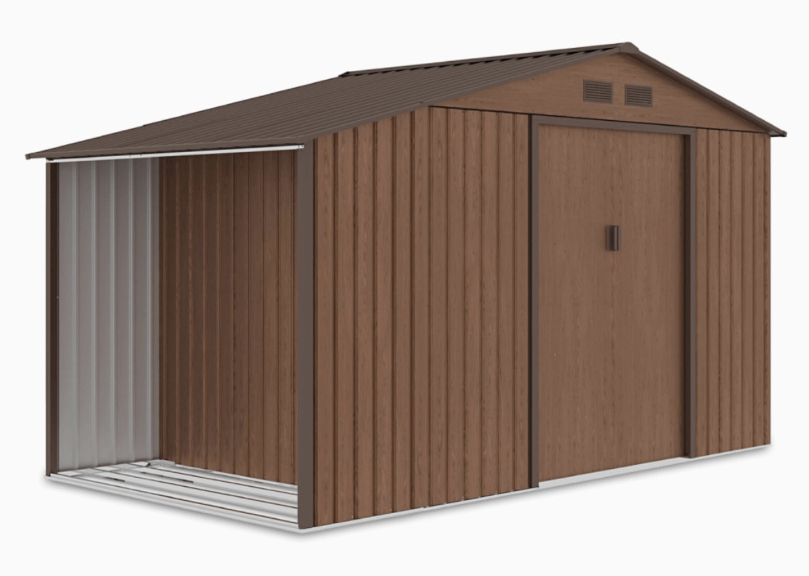 Металевий сарай для дачі Walnut Madison Hardmaister