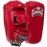 Пади для тайського боксу Тай-педи TOP KING Ultimate TKKPU-M колір червоний sp