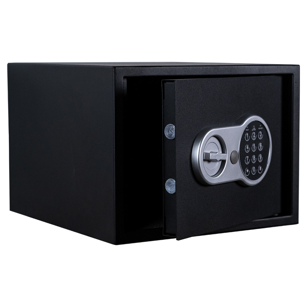 Меблевий сейф (38х27х23 см.) з електронним замком Levmetal СД-38Е черный, фото 1
