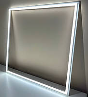 Лед рамка LED-STORY Premium Frame 40Вт 4200Lm 600×600 5000К природнє біле світло Aluminum