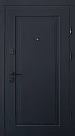 Двери входные в квартиру Страж / STRAJ Florence двухцветные Черная /Белая 850,950х2040х95 Левое/Правое