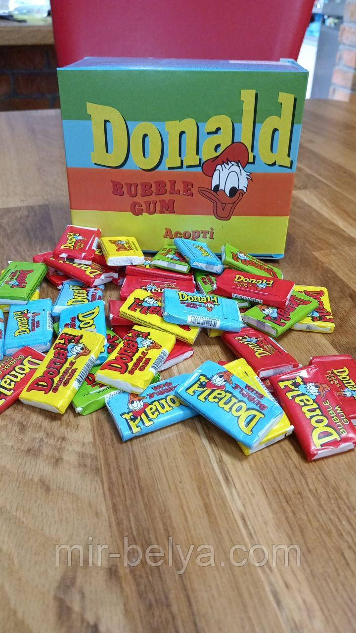 Жувальна гумка дональд  асорті /мікс donald bubble  жвачка Legendary Donald Bubble Gum асорті/мікс, фото 1
