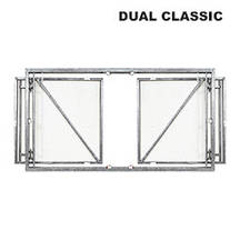 Люки без регулювання "Dual Classic" дводверні під плитку