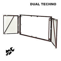 Люки з регулюванням "Dual Techno" дводверні під плитку