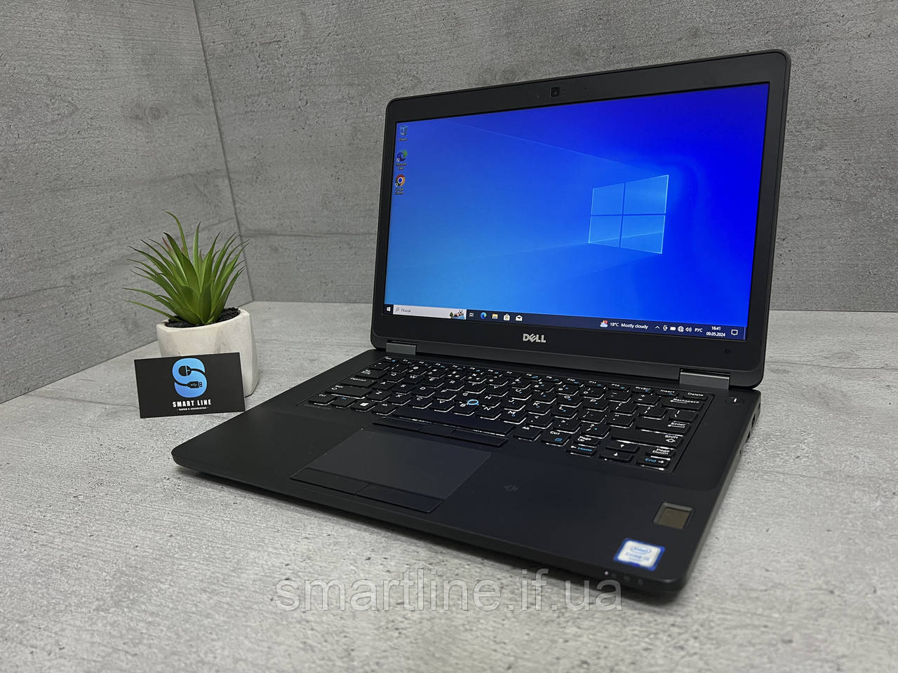 8gb ddr4 i3-6100U 128gb ssd Стильний ноутбук Dell Делл E5470
