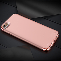 Портативная батарея для iPhone 6 / 7 / 8 3500 мАч Чехол зарядка аккумулятор для айфона розовое золото