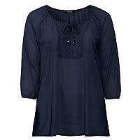 Блузка из шифона для женщины Esmara LIDL 371394 52(2XL) темно-синий