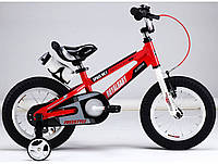 Детский двухколесный велосипед алюминиевый Royal Baby Space 16 дюймов 4-7 лет боковые колеса