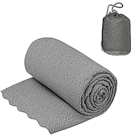 Полотенце из микрофибры Airlite Towel M - 36х84см Grey от Sea to Summit, тактическое полотенце PTR