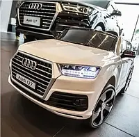 Детский электромобиль на пульте управления Джип Audi Q7 YJ2188 Белый