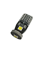 Автолампа LED T10 белый W5W 3SMD 3030 12V 6000К