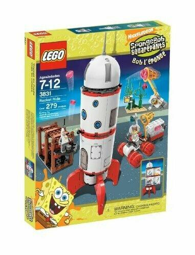 Конструктор LEGO SpongeBob SquarePants Rocket Ride (3831) Ракетна поїздка, фото 1