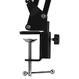 Штатив Пантограф у коробці 360° Універсальний гнучкий тримач смартфона мікрофона камери, фото 10