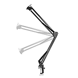 Штатив Пантограф у коробці 360° Універсальний гнучкий тримач смартфона мікрофона камери, фото 6