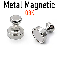 Магнит неодимовый, мощный магнит QGK 4шт. Металлический магнит для холодильника, доски. Магнит на холодильник