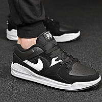 Мужские Кроссовки Nike Jordan Черные с белой подошвой, Спортивные Кроссовки мужские Найк Джордан весенние лето