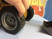 Детская машина экскаватор на радиоуправлении металлический Huina toys 1530 экскаватор карьерный + Подарок