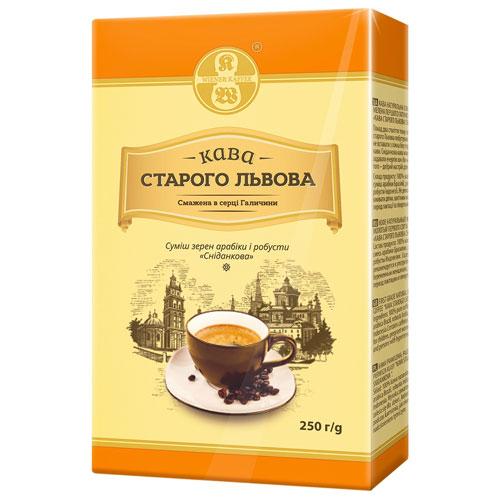 КАВА СТАРОГО ЛЬВОВА СНІДАНОК 250 Г МЕЛЕНА, фото 1